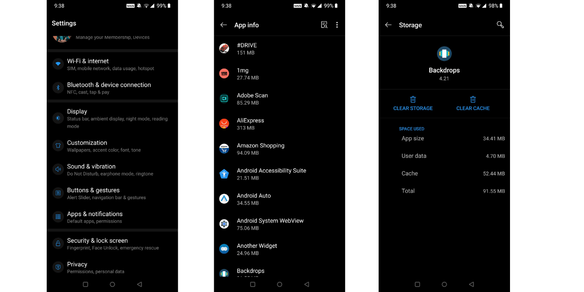 how to clean data usage