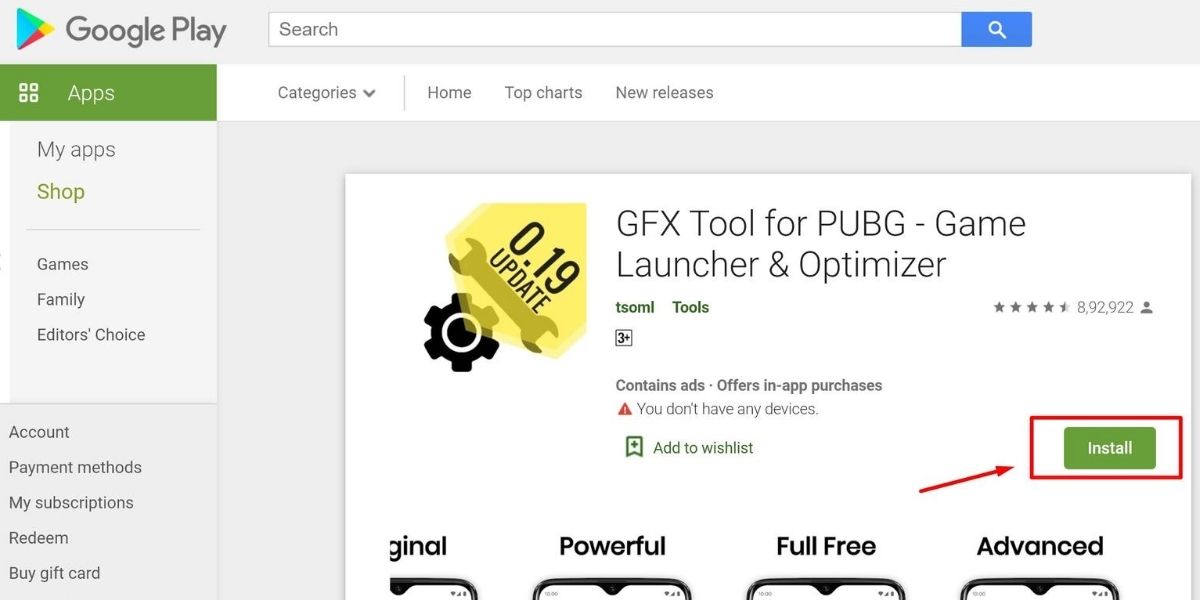 gfx tool for pubg free fire apk