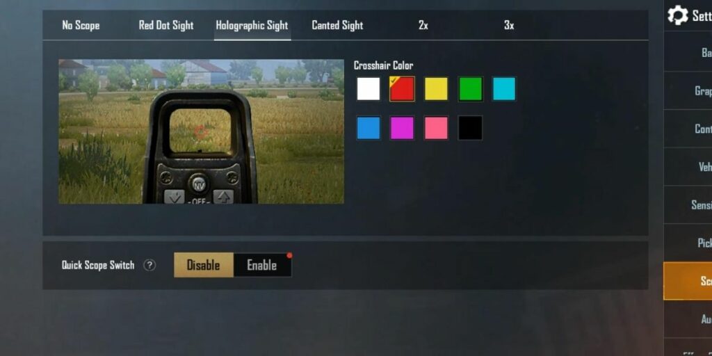 PUBG Mobile Hassasiyet Ayarları 2021 5 How to adjust sensitivity to improve aim in PUBG and Fortnite crosshair