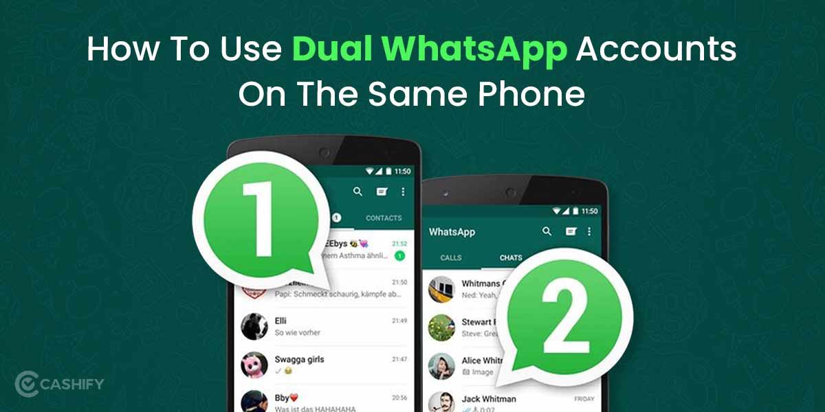 Is it possible to have two WhatsApp accounts with the same number?