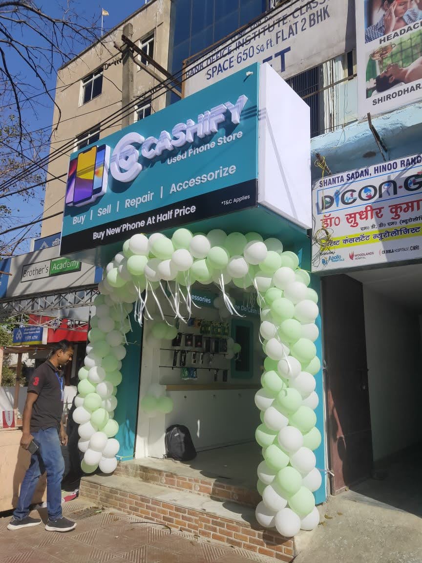 Cashify Offline Store in Hinoo Store Ranchi Sell, Repair Your Old