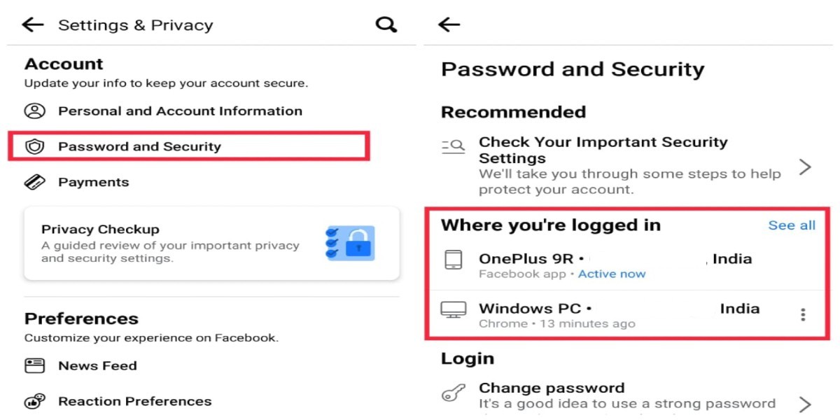 How to Check All Devices Logged Into Your Facebook Account Cashify Blog