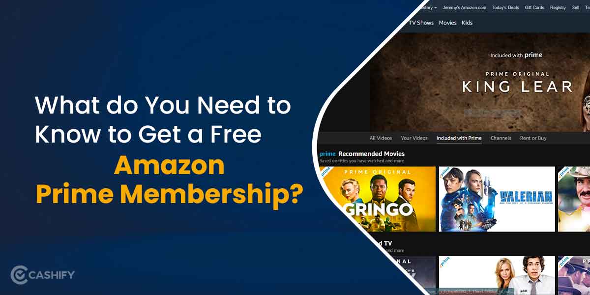 How To Get Amazon Prime Membership For Free Via Airtel? Cashify Blog