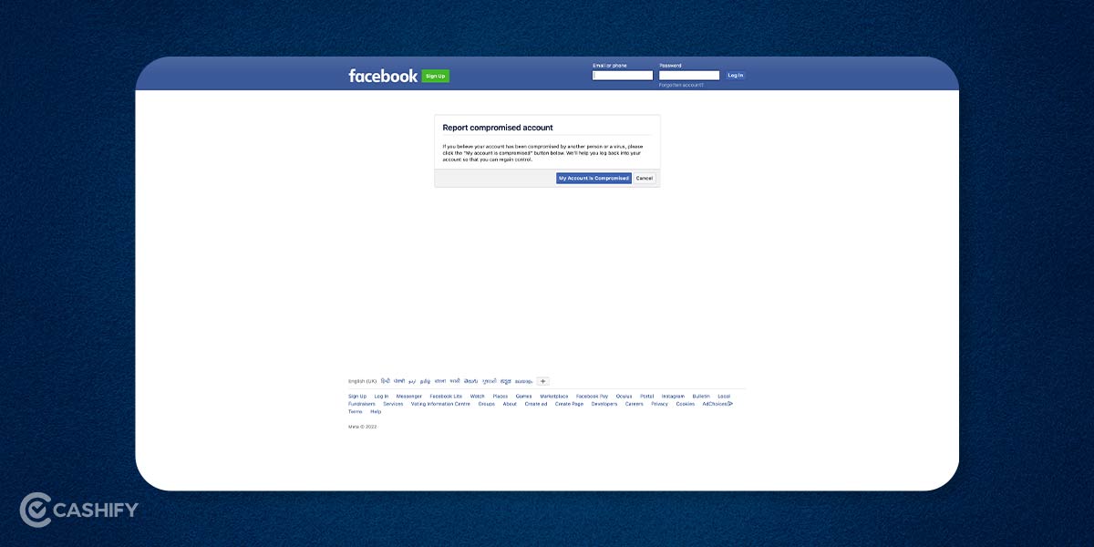 How To Recover Hacked Facebook Account? Cashify Blog