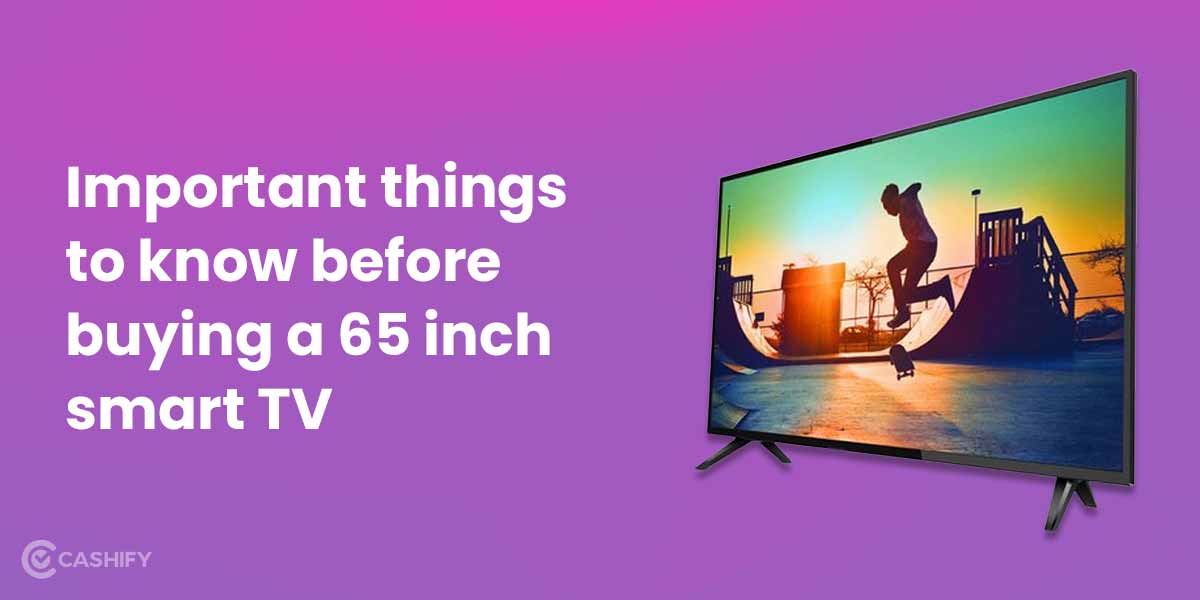 10 Best 65 Inch TV In India September 2023 Cashify Smart TVs Blog