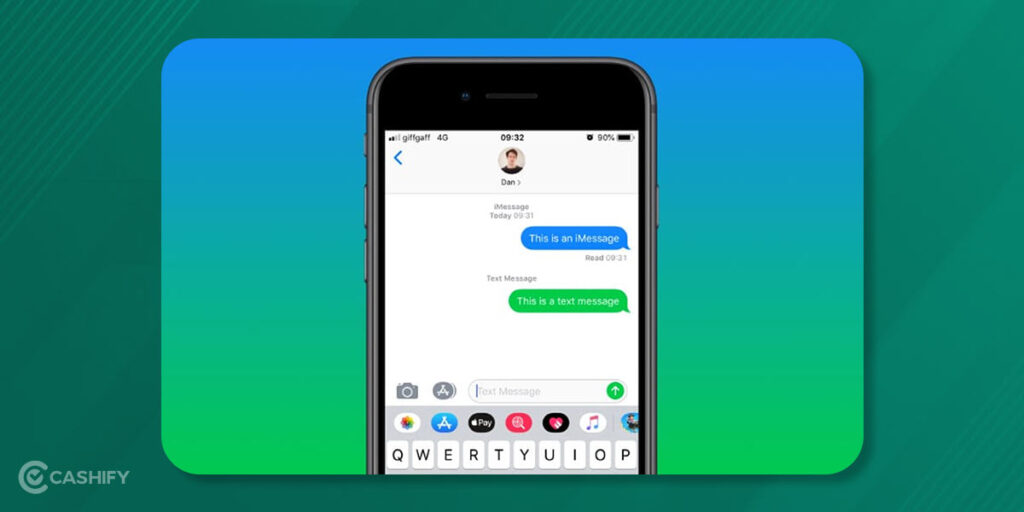 What is iMessage Difference From Message Cashify Blog