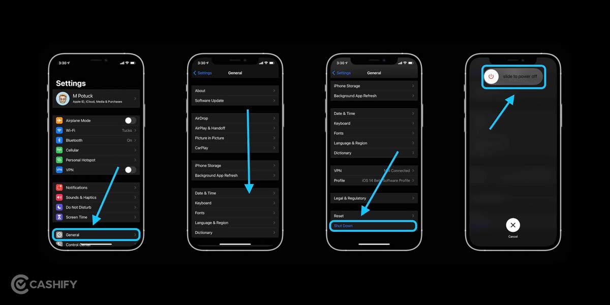 How To Turn Off iPhone Without Power Button? Cashify Mobile Phones Blog