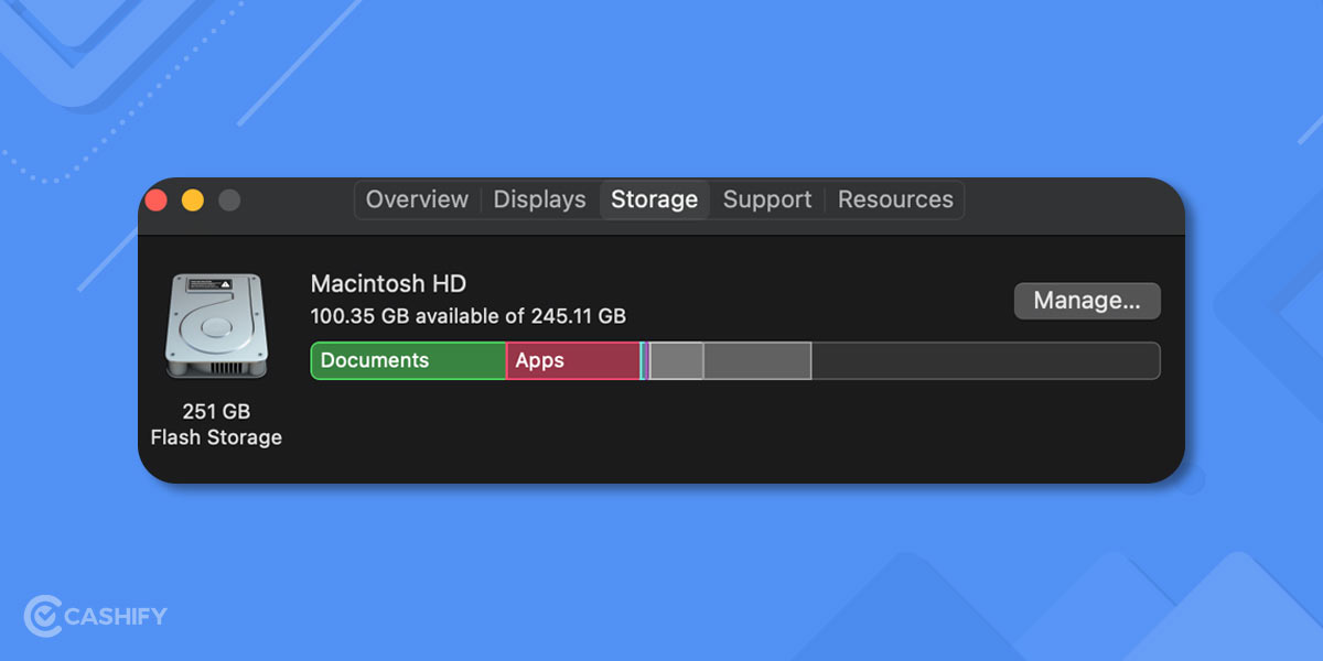 How To Clean Up Mac And Free Up Some Extra Storage? Cashify Laptops Blog