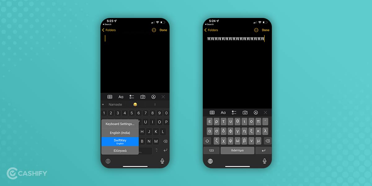 How To Type Pi (π) Symbol On Mac, iPhone, Android & Windows Cashify