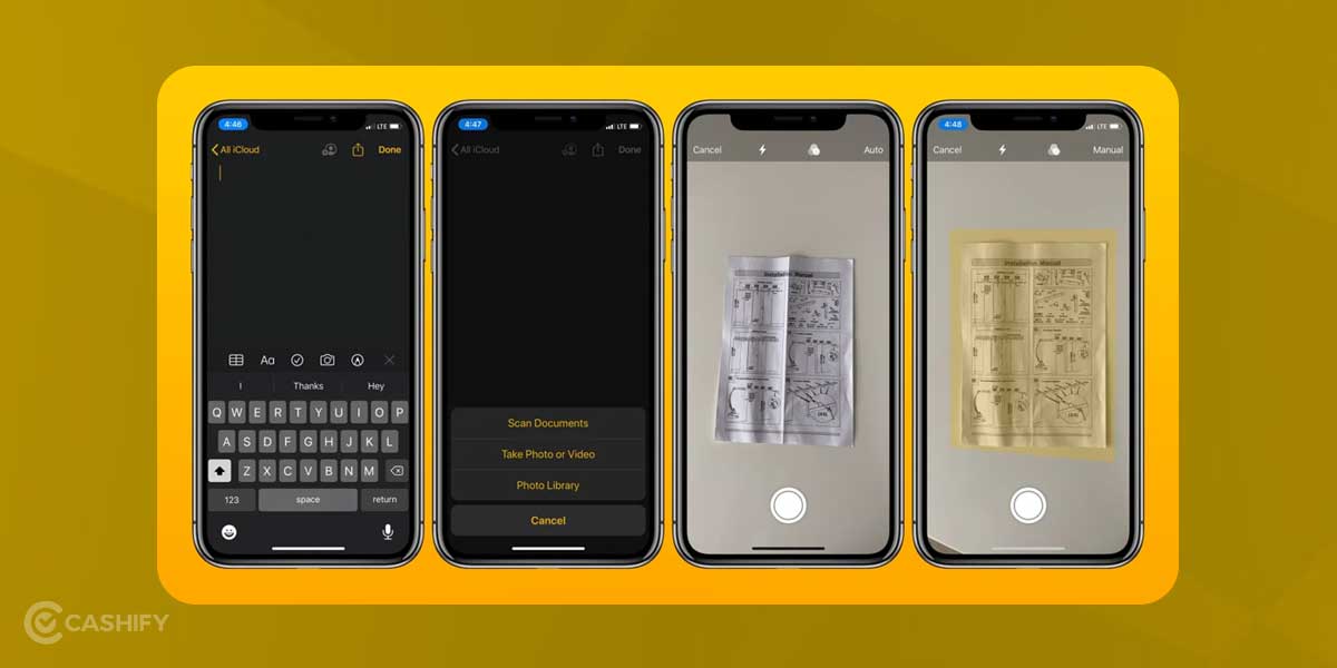 Here’s How You Can Scan Printed And Handwritten Notes On iPhone