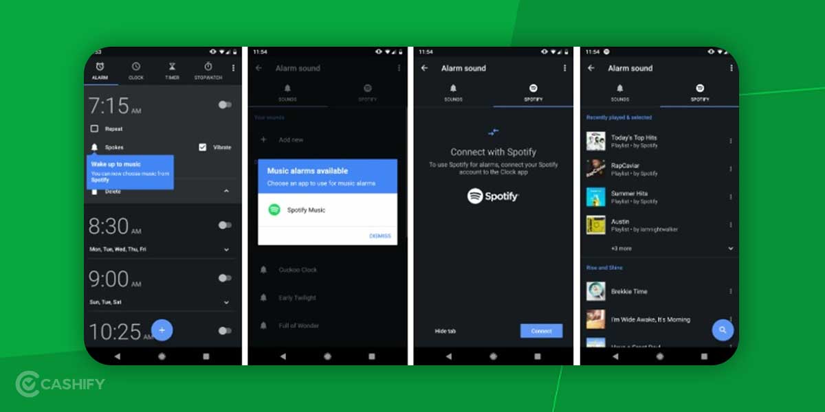 How To Set Spotify Music As An Alarm? Cashify Mobile Phones Blog