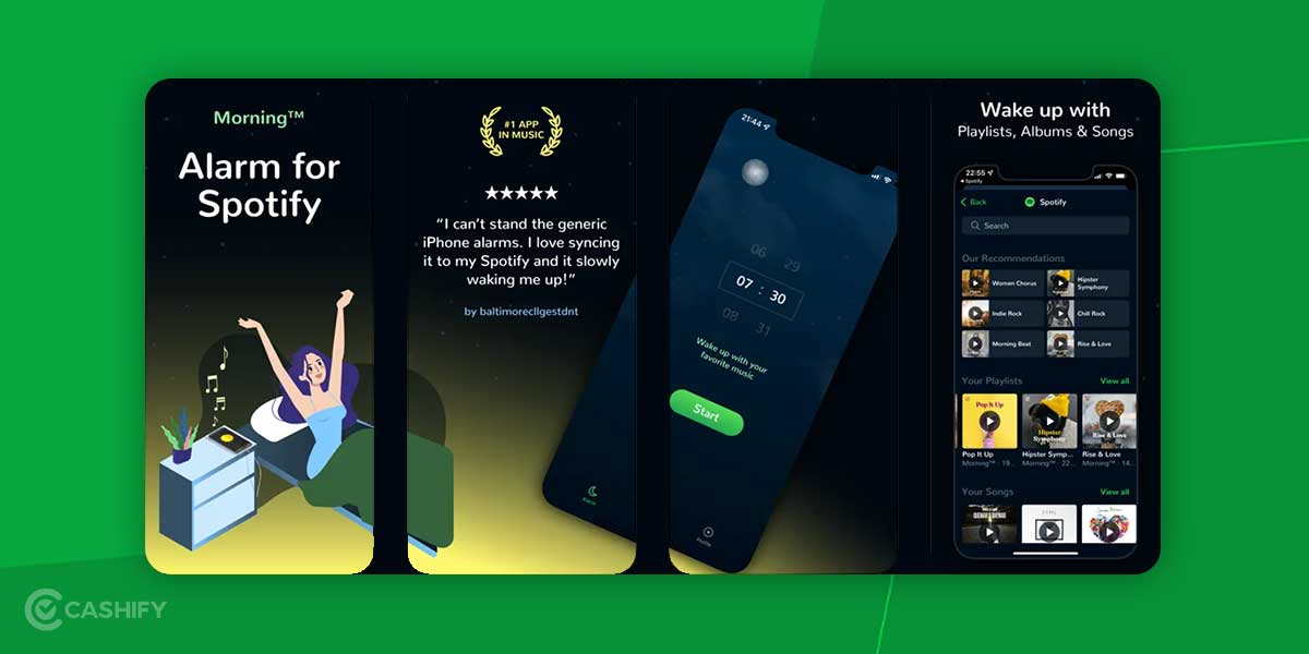 How To Set Spotify Music As An Alarm? Cashify Mobile Phones Blog
