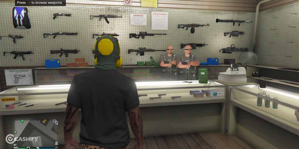 5 Best Weapons In GTA 5 Online To Dominate Every Firefight Cashify Blog GTA Online Ammu Nation Store 
