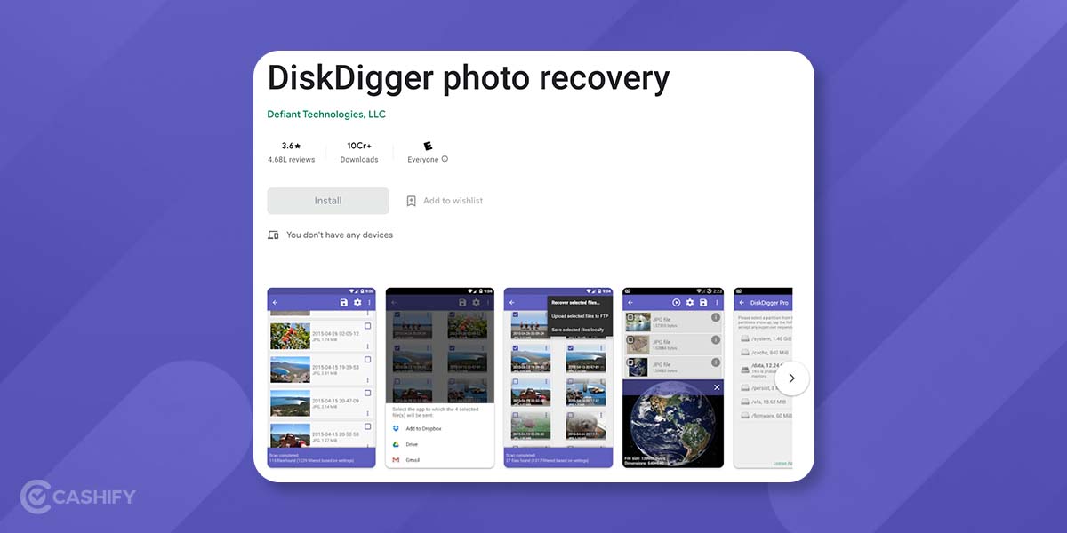 6 Best Data Recovery Apps For Android | Cashify Blog