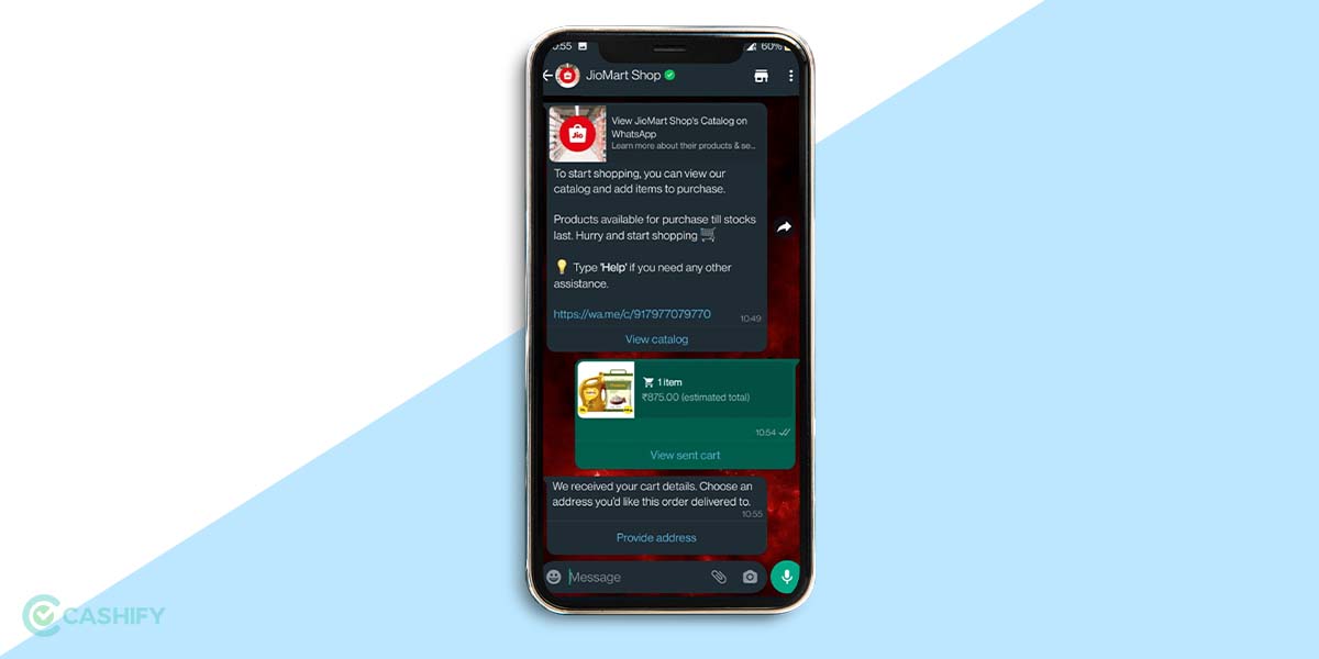 How To Use JioMart On WhatsApp? Check Out These Easy Steps! Cashify Mobile Phones Blog