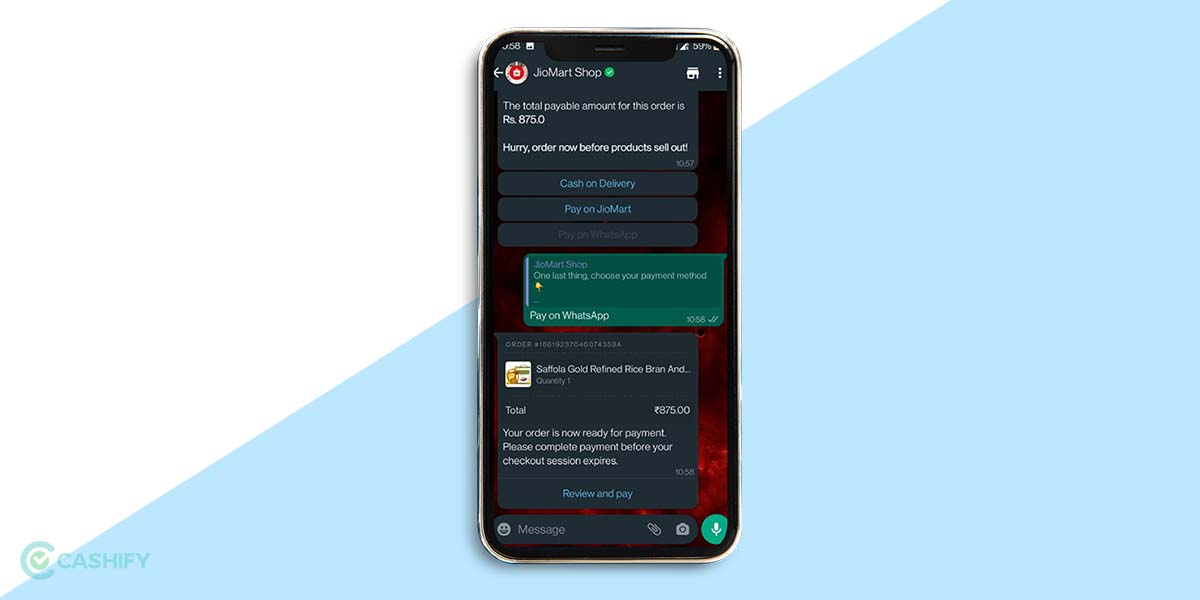 How To Use JioMart On WhatsApp? Check Out These Easy Steps! Cashify Mobile Phones Blog