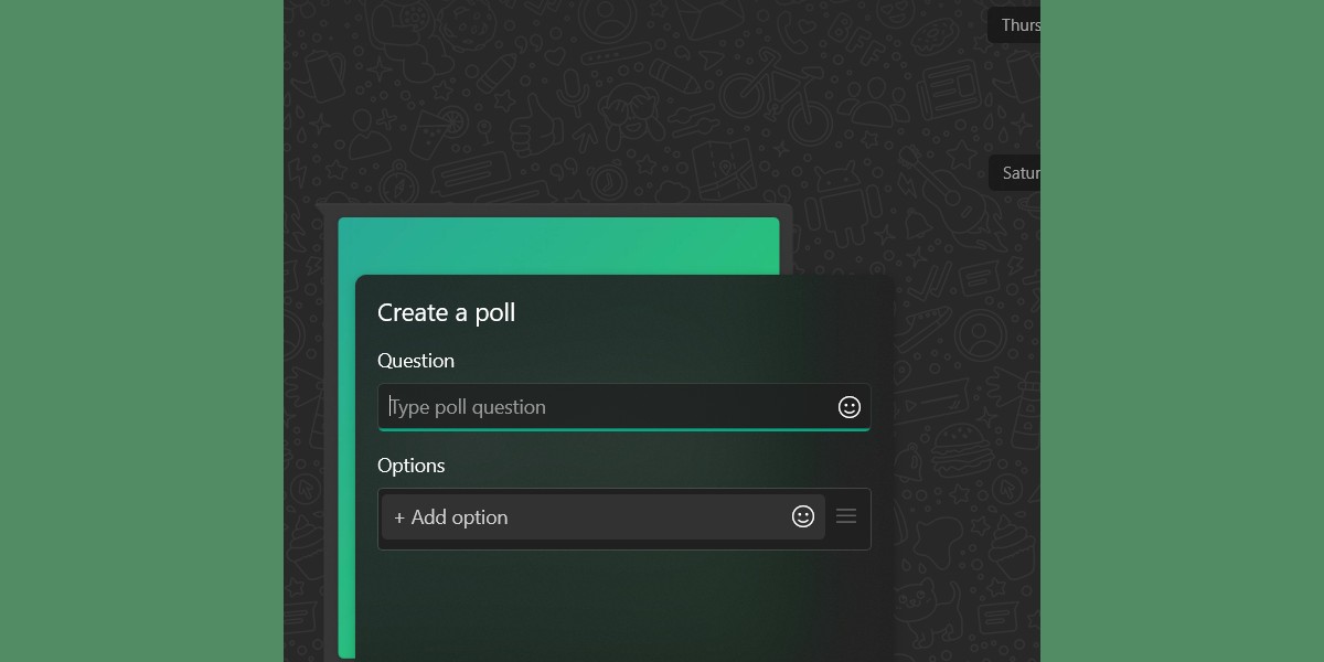 Open Window Poll WhatsApp Poll Feature Pops On Desktop Too, Check It! | Cashify News