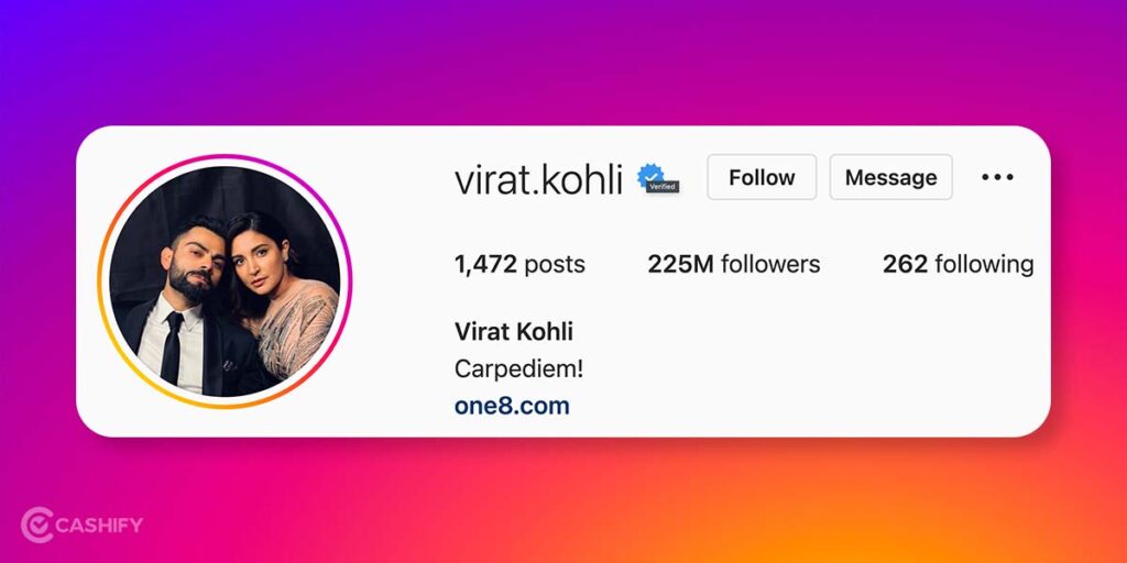 Top 8 Indians With Highest Followers On Instagram October 2023