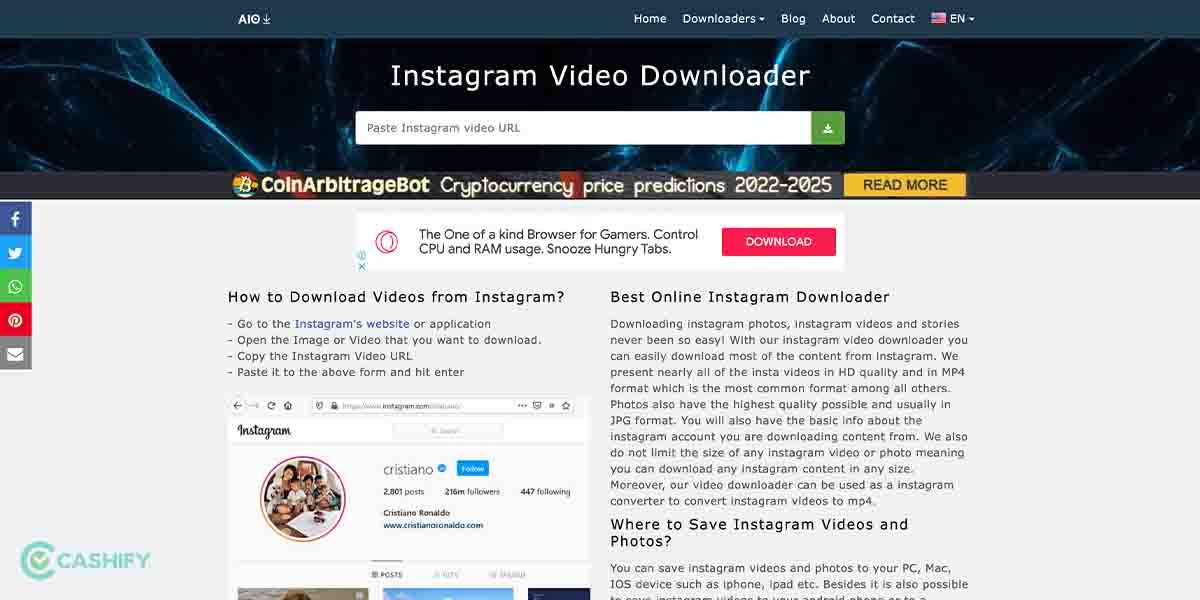 Instagram MP4 Converter 3 Ways To Do It! Cashify Blog