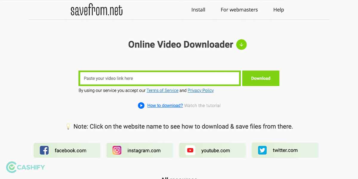 Is Savefrom Net For Instagram 100% Safe? | Cashify Blog