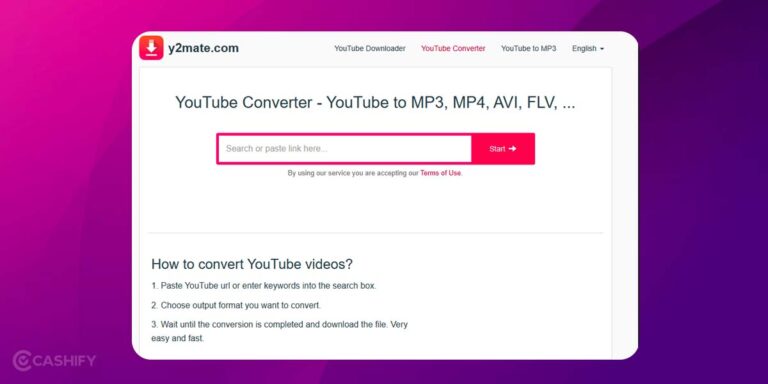 How To Download MP3 And Videos From Youtube Using Y2mate | Cashify Blog