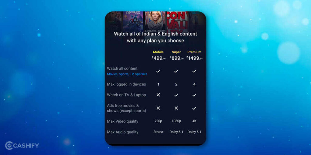 Disney + Hotstar Subscription Plans 2023 Offers, Benefits & More