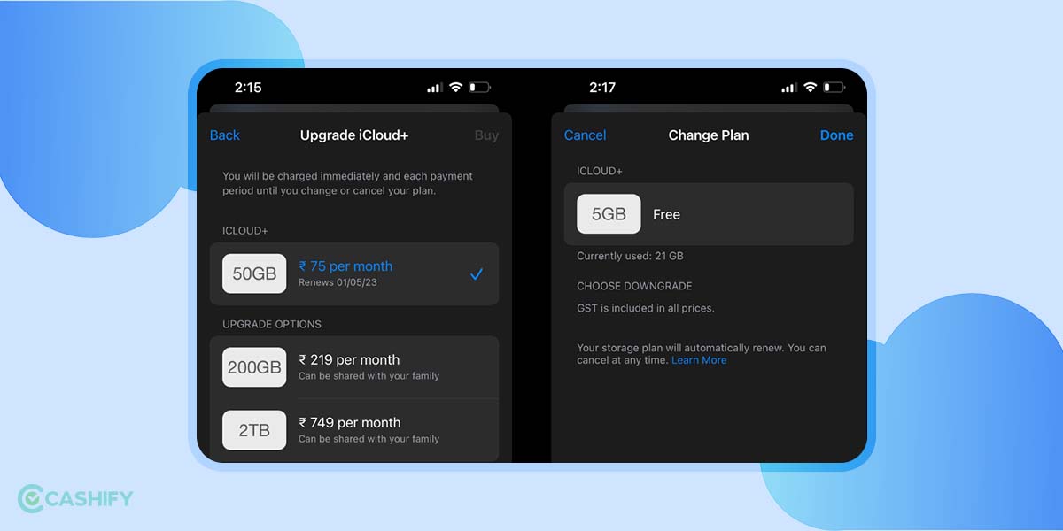 How Not To Pay Extra For iCloud Storage Cashify Blog