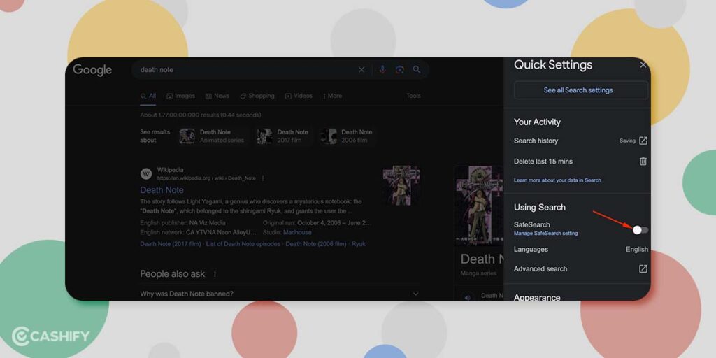 How To Turn On or Off Google SafeSearch Cashify Blog