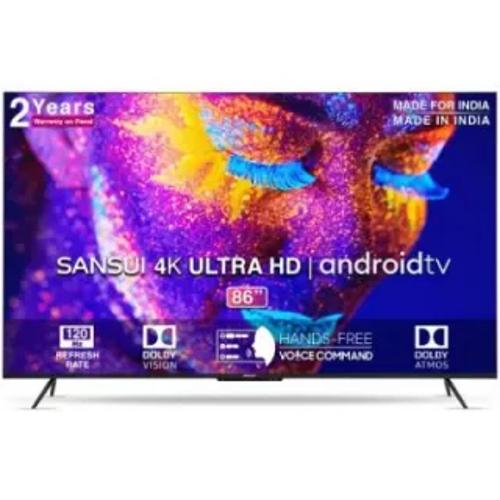 Sansui JSW86ASUHDFF 86 inch (218 cm) LED 4K Price in India