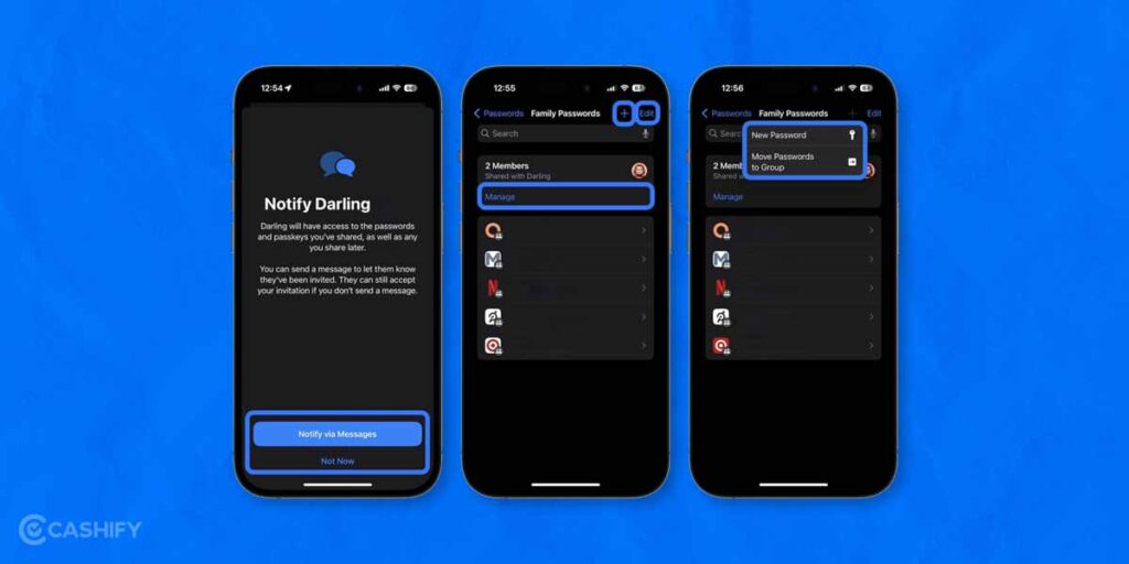 How Password Feature How To Use The New Family Passwords Feature On iOS 17 | Cashify Blog