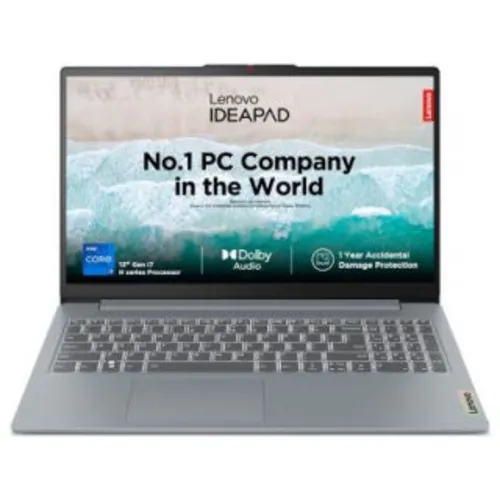 15. G83/LY i7-13世代SSD512G/32G/Office2024 Lenovo IdeaPad Slim 3 15IRH8 (83EM00GTIN) (Core i7 13th Gen/16 GB