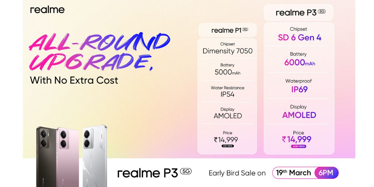Realme P3 5G Specs Revealed Ahead of Launch: See Price Details ...