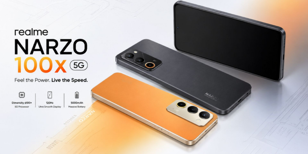 Realme Narzo 100x Arrives In India: 8,000mAh Battery, Dimensity 6300 5G At This Price | Cashify News